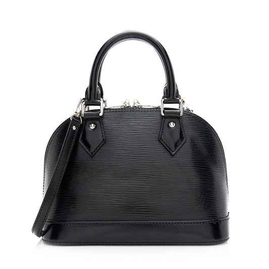 Louis Vuitton Epi Leather Alma BB Satchel (SHF-20572)