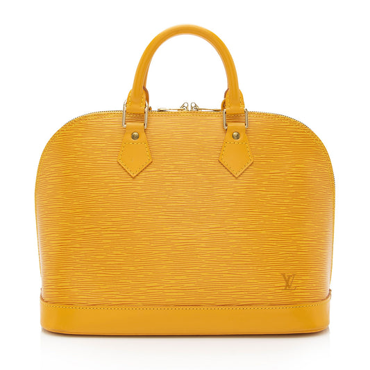 Louis Vuitton Vintage Epi Leather Alma PM Satchel (SHF-1smCHV)