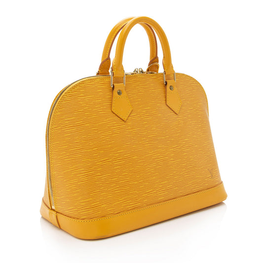 Louis Vuitton Vintage Epi Leather Alma PM Satchel (SHF-1smCHV)