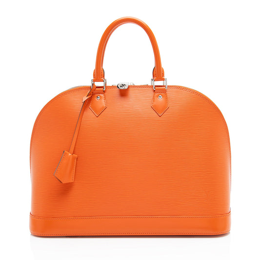 Louis Vuitton Epi Leather Alma GM Satchel