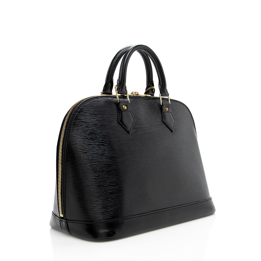 Louis Vuitton Epi Leather Alma PM Satchel -  (SHF-18801)