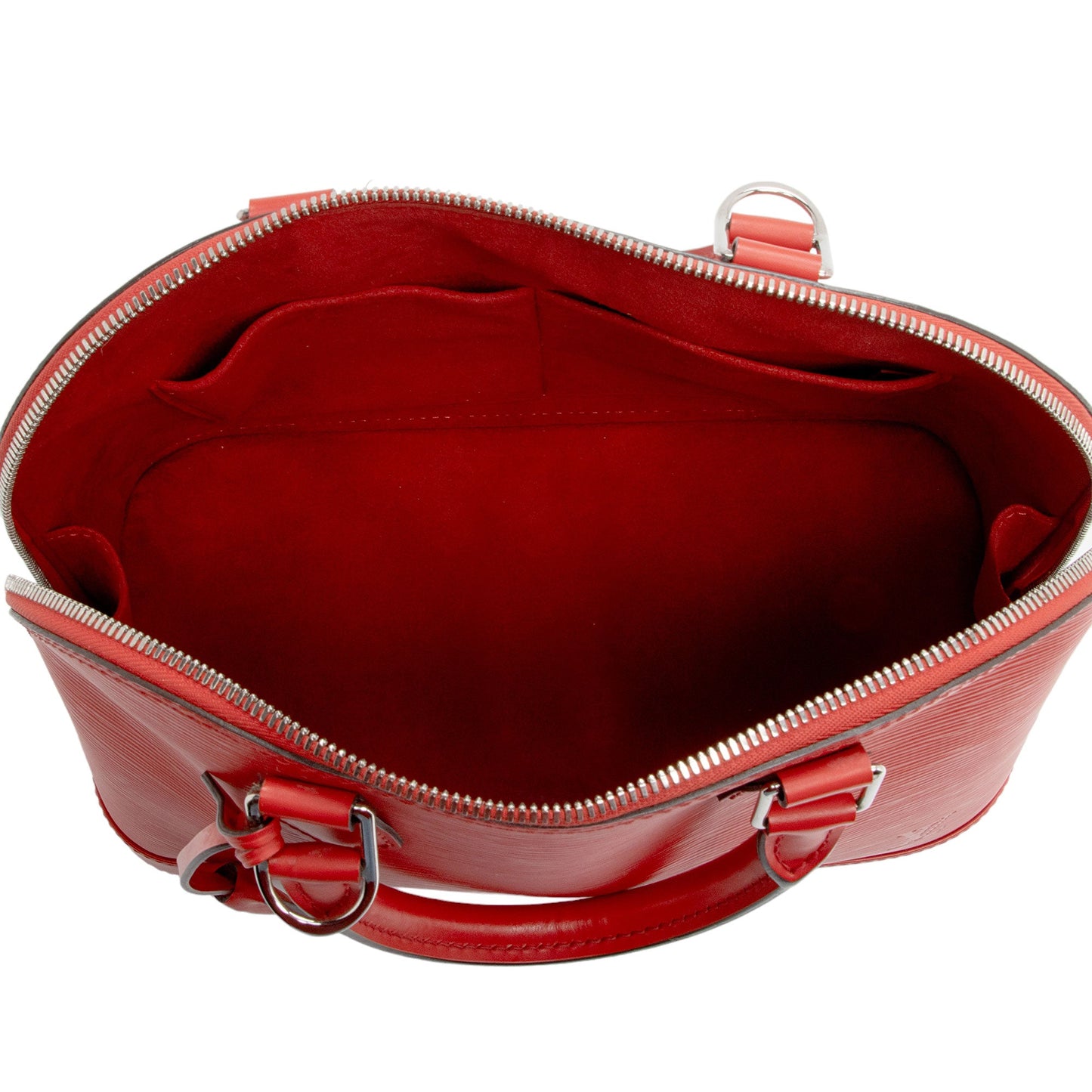 Louis Vuitton Epi Leather Alma PM Satchel (SHF-aFC3gv)