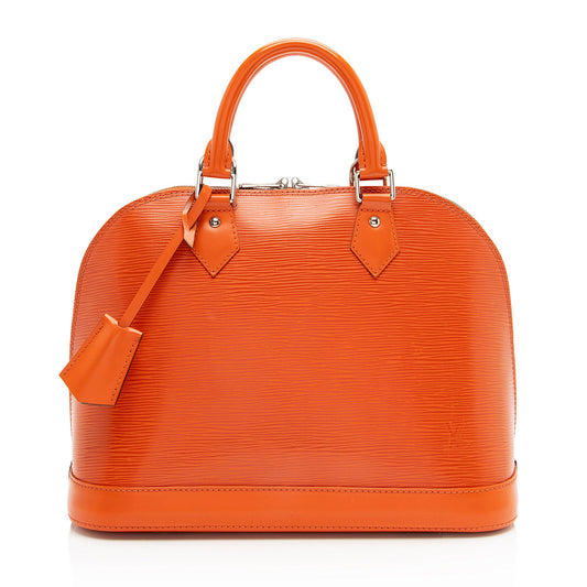 Louis Vuitton Epi Leather Alma PM Satchel (SHF-BEO91l)