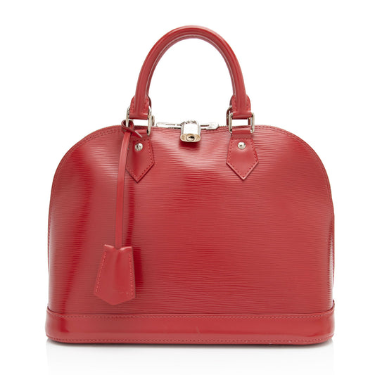 Louis Vuitton Epi Leather Alma PM Satchel (SHF-WDQc4X)