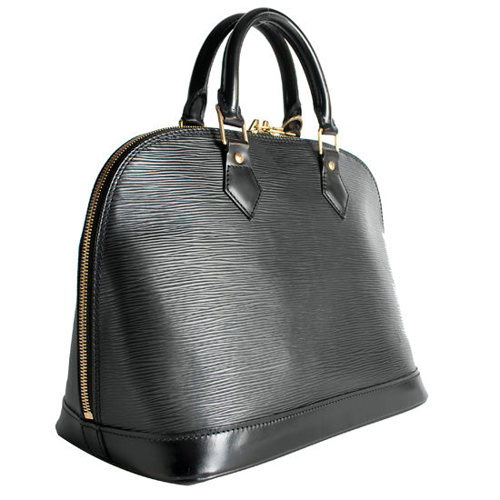 Louis Vuitton Epi Leather Alma PM Satchel (SHF-ZbcQp6)