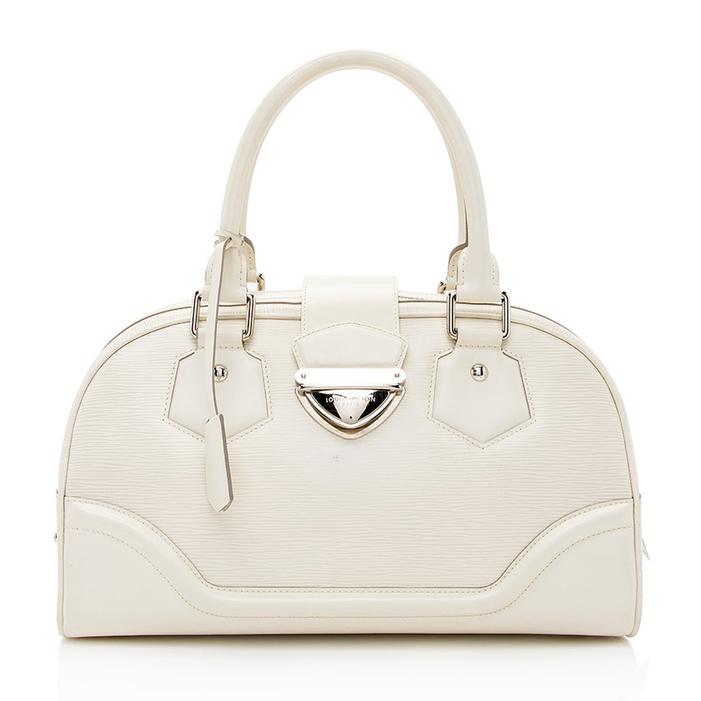 Louis Vuitton Epi Leather Bowling Montaigne GM Satchel -  (SHF-19092)