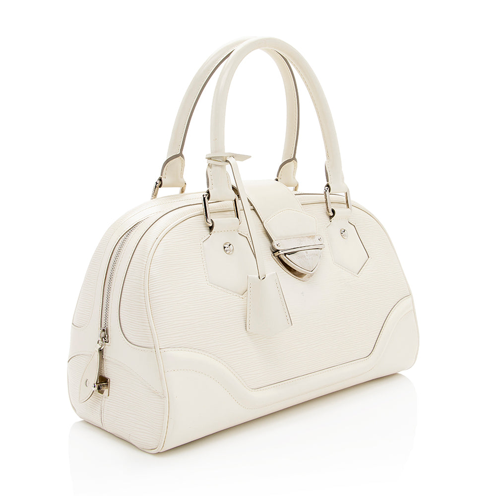 Louis Vuitton Epi Leather Bowling Montaigne GM Satchel -  (SHF-19092)