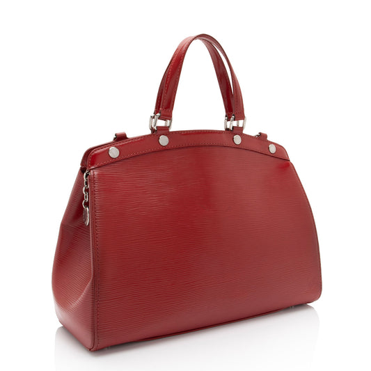 Louis Vuitton Epi Leather Brea MM Satchel (SHF-AzTR36)