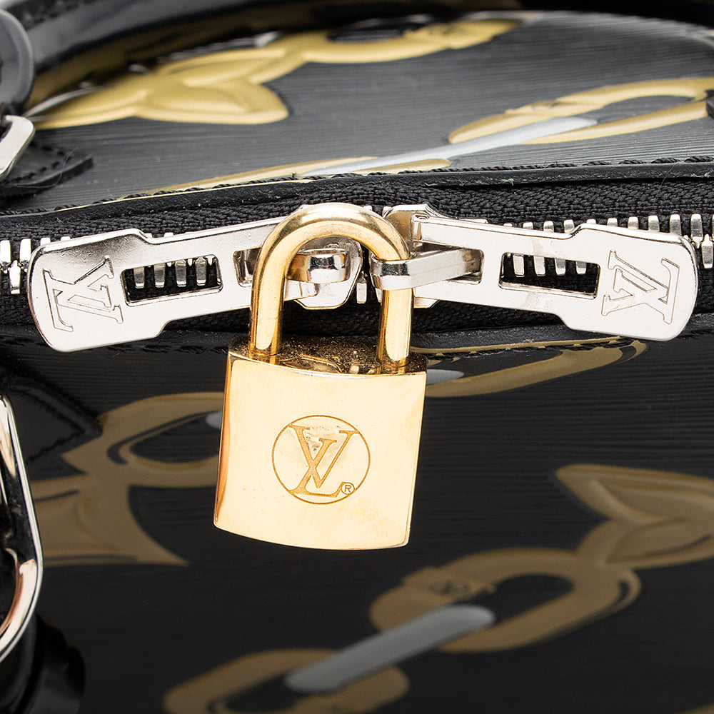 Louis Vuitton Epi Leather Chain Flower Alma PM Satchel (SHF-20005)