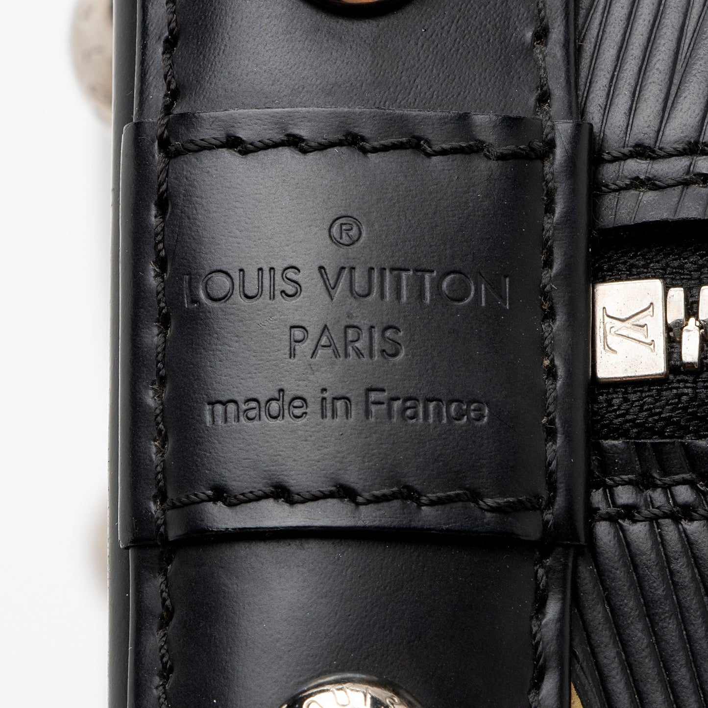Louis Vuitton Epi Leather Chain Flower Alma PM Satchel