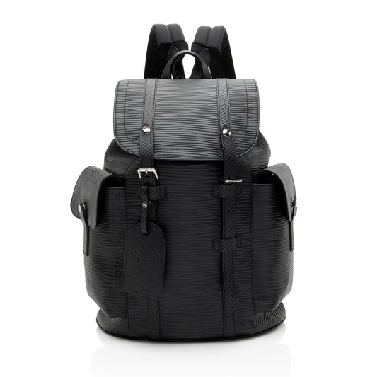 Louis Vuitton Epi Leather Christopher MM Backpack