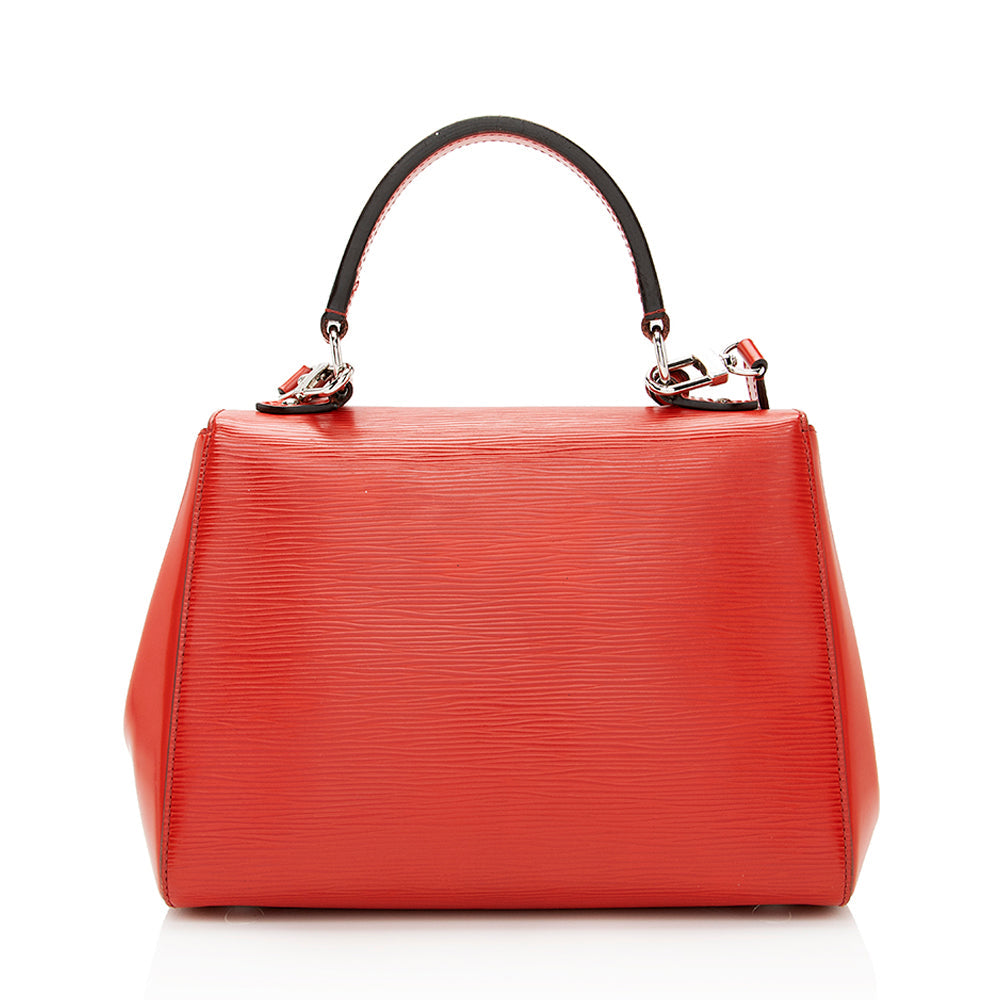 Louis Vuitton Epi Leather Cluny BB Satchel (SHF-21952)