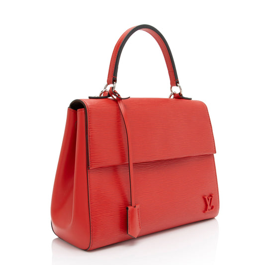 Louis Vuitton Epi Leather Cluny MM Satchel (SHF-6z3BJG)