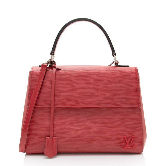 Louis Vuitton Epi Leather Cluny MM Satchel (SHF-0nGtw1)