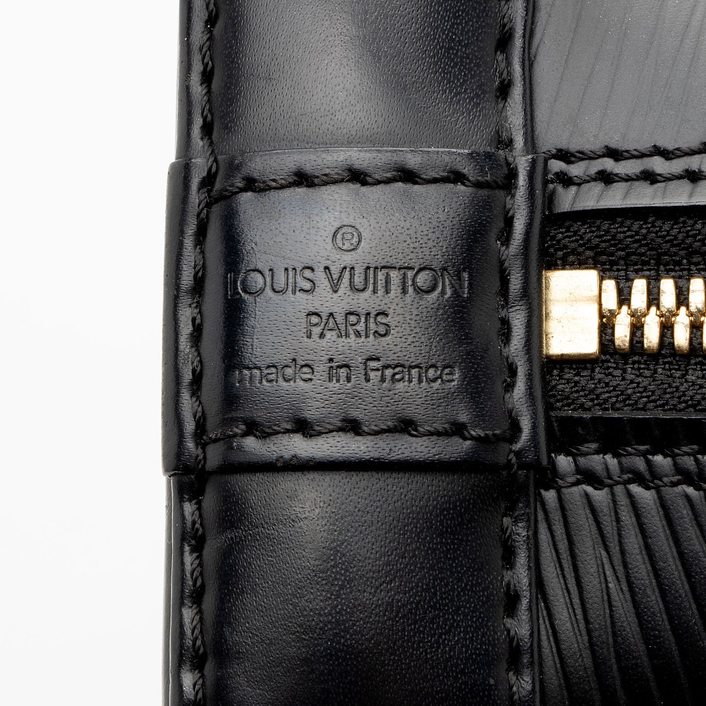 Louis Vuitton Epi Leather Flower Alma BB Satchel