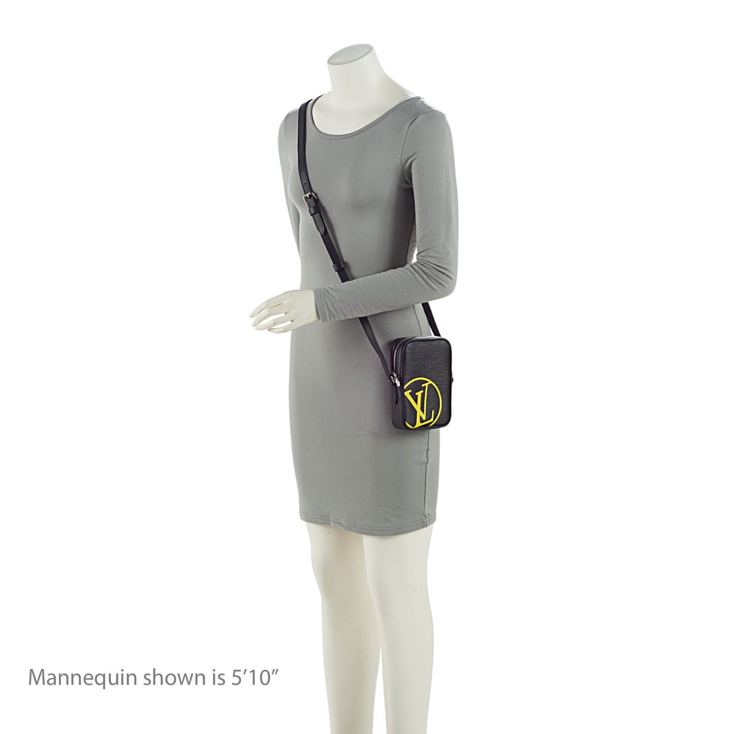 Louis Vuitton Epi Leather Initials Danube PM Shoulder Bag (SHF-KpfDfk)
