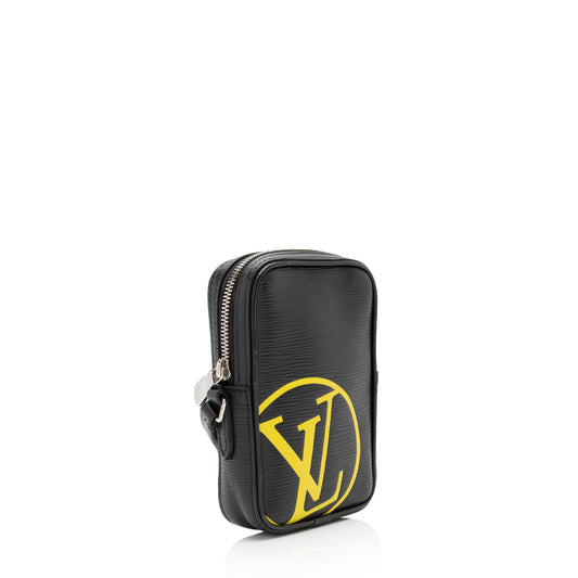 Louis Vuitton Epi Leather Initials Danube PM Shoulder Bag (SHF-KpfDfk)
