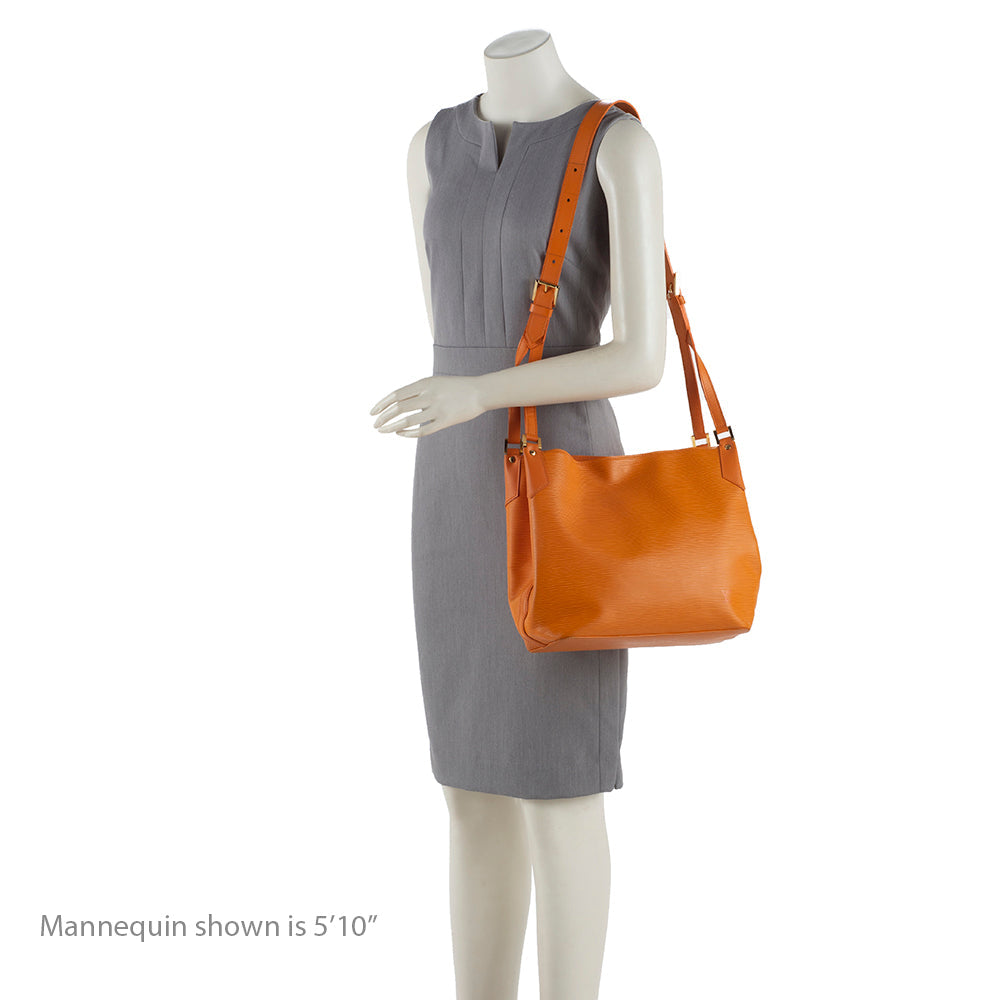 Louis Vuitton Epi Leather Mandara MM Shoulder Bag (SHF-18306)