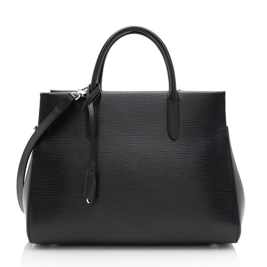 Louis Vuitton Epi Leather Marly MM Satchel (SHF-oK5UPJ)