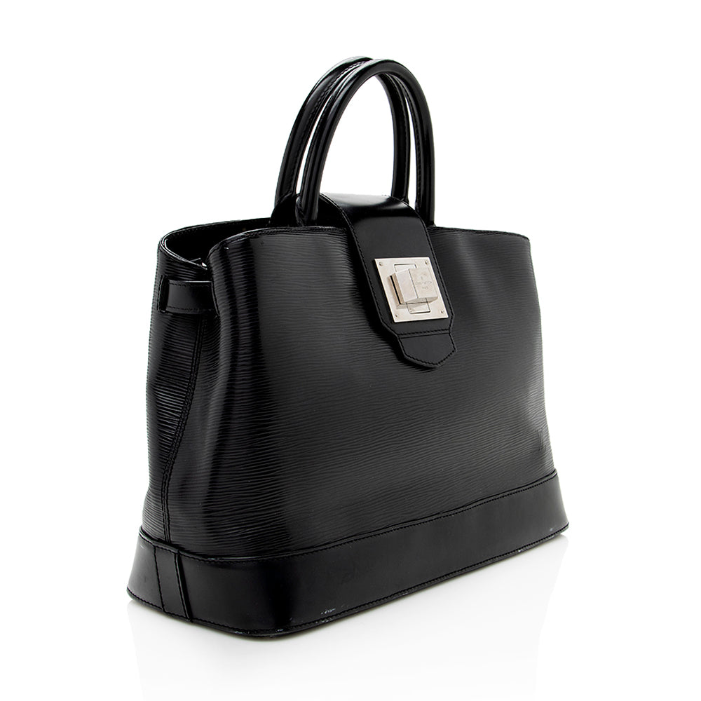 Louis Vuitton Epi Leather Mirabeau GM Satchel -  (SHF-17567)