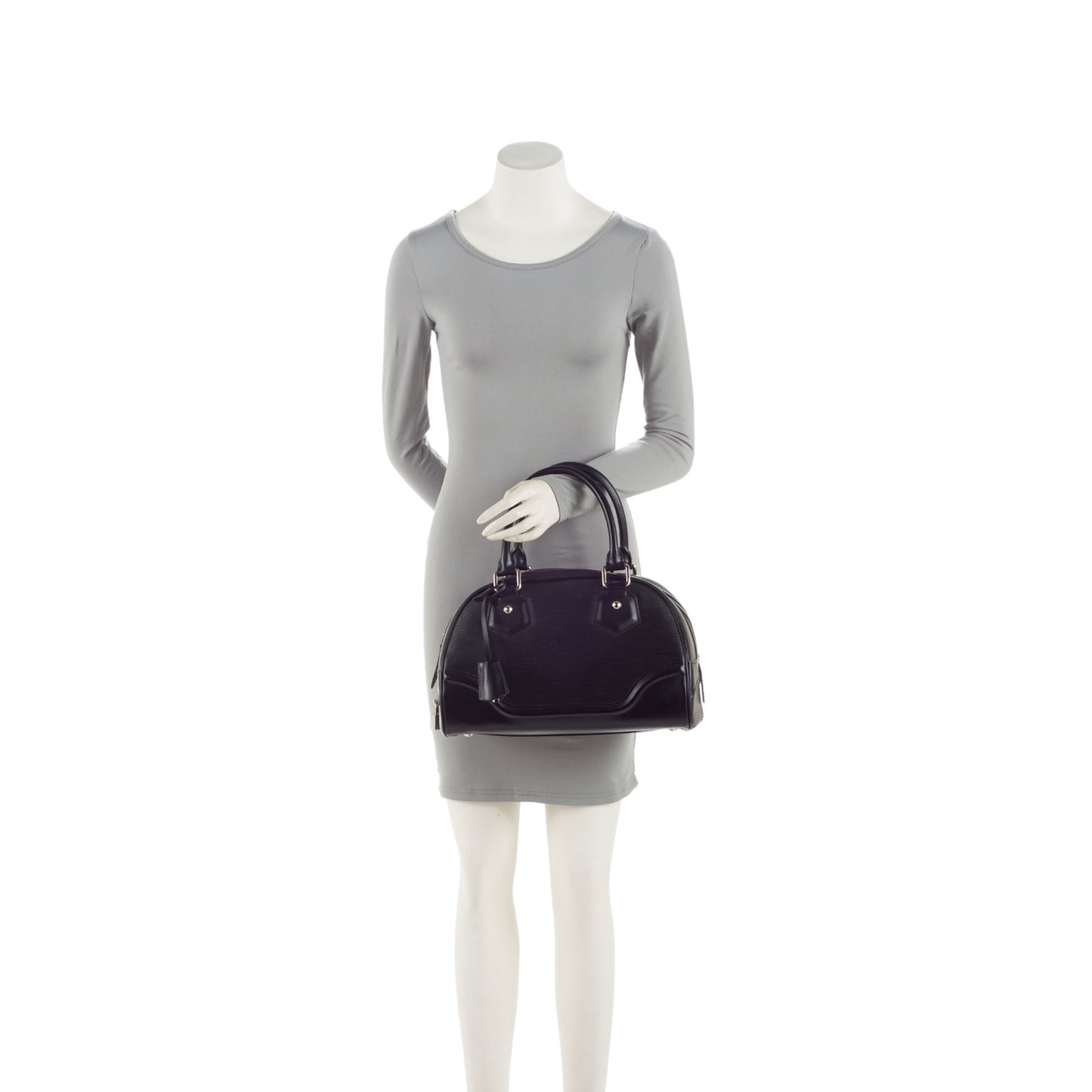 Louis Vuitton Epi Leather Montaigne Bowling PM Satchel (SHF-AU0hLG)