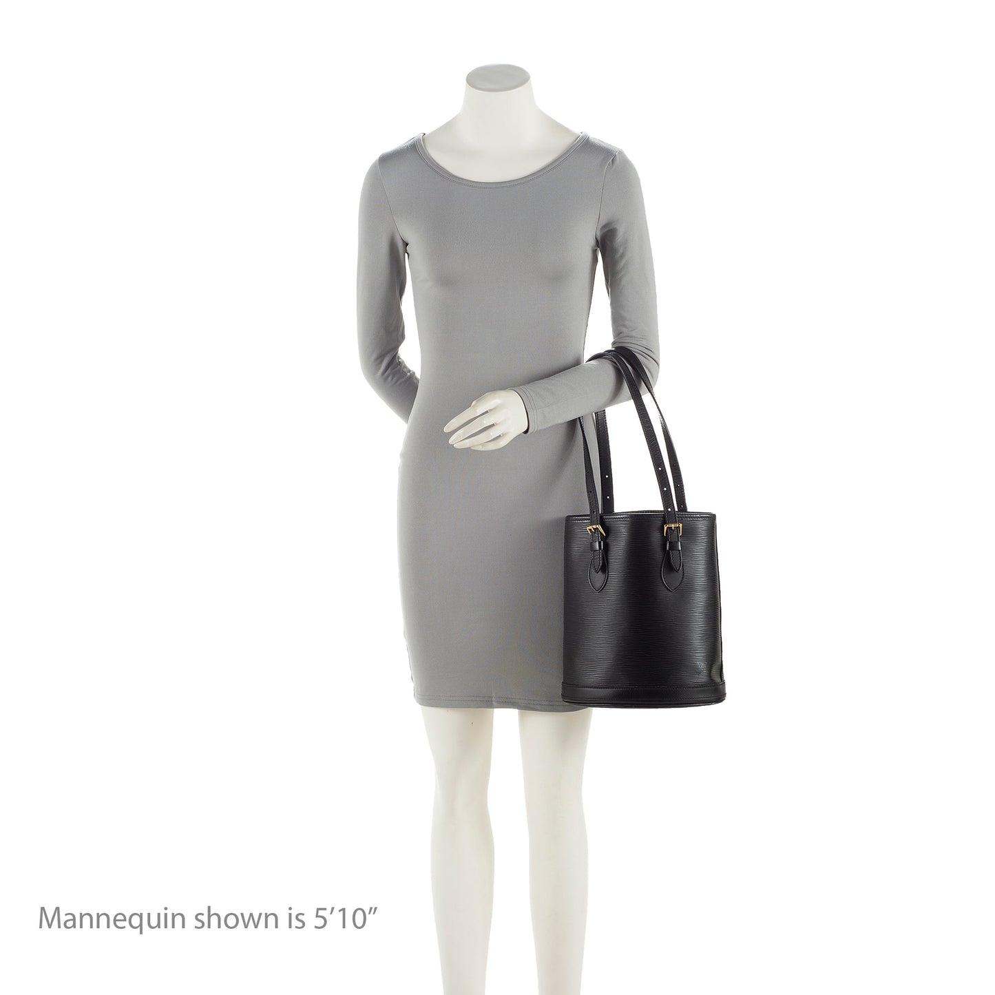 Louis Vuitton Epi Leather Petit Bucket Tote (SHF-22561)