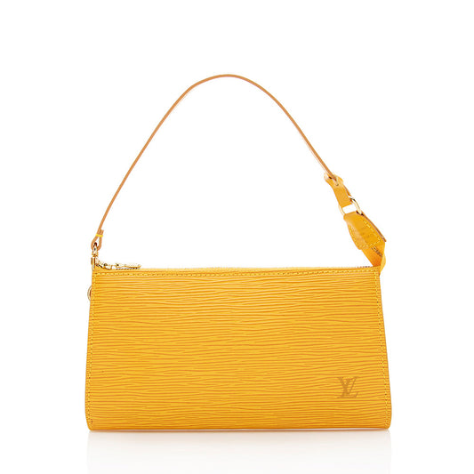 Louis Vuitton Epi Leather Pochette Accessoires (SHF-18543)