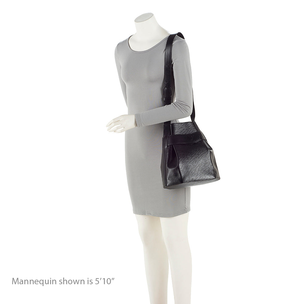 Louis Vuitton Vintage Epi Leather Sac D'epaule PM Shoulder Bag (SHF-20440)