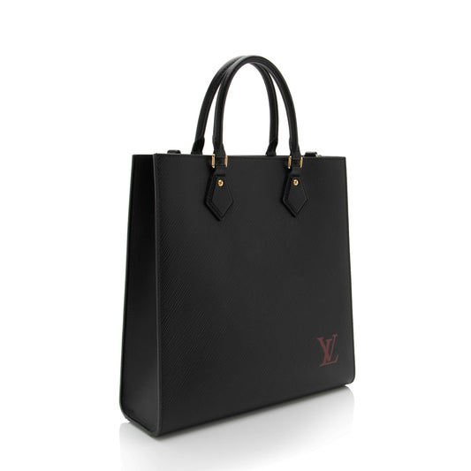 Louis Vuitton Epi Leather Sac Plat PM Tote (SHF-9vYmJA)