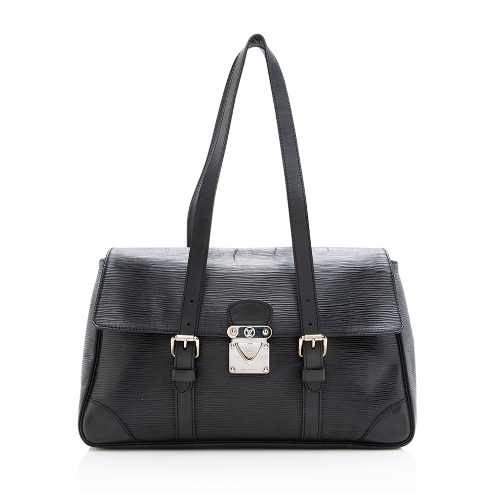 Louis Vuitton Epi Leather Segur MM Satchel -  (SHF-18791)
