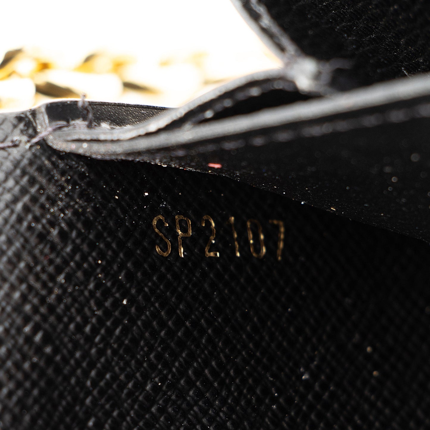 Louis Vuitton Epi Leather Sequin Hummingbird Twist Chain Wallet