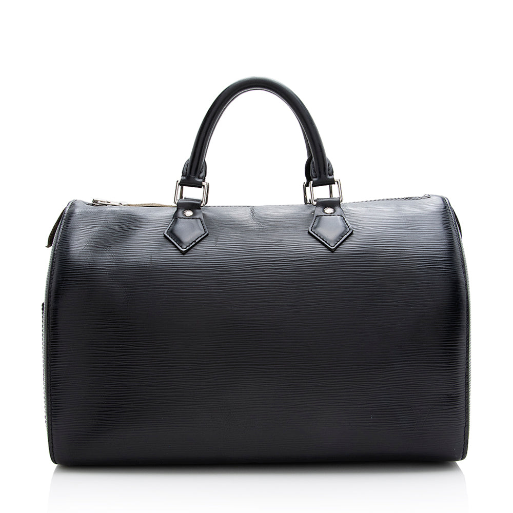 Louis Vuitton Epi Leather Speedy 35 Satchel (SHF-21641)