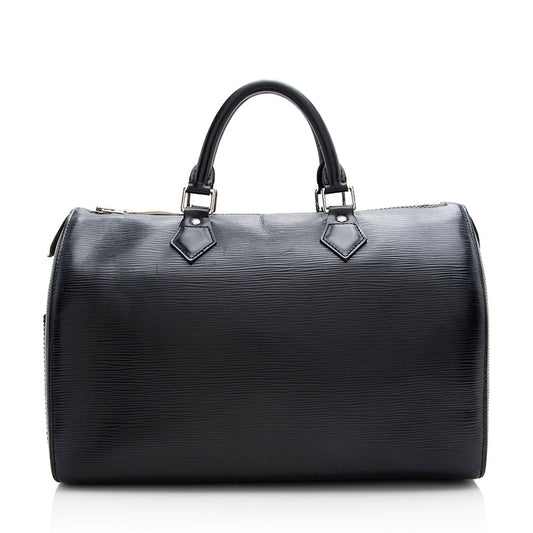 Louis Vuitton Epi Leather Speedy 35 Satchel (SHF-21641)