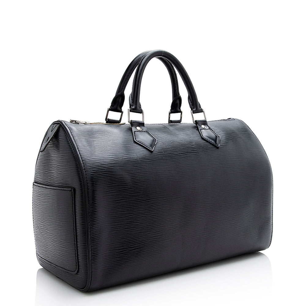 Louis Vuitton Epi Leather Speedy 35 Satchel (SHF-21641)