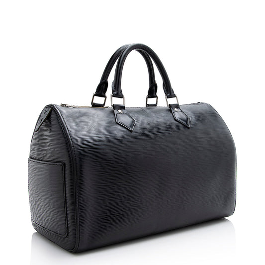 Louis Vuitton Epi Leather Speedy 35 Satchel (SHF-21641)