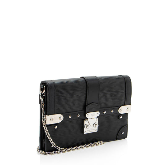 Louis Vuitton Epi Leather Trunk Chain Wallet
