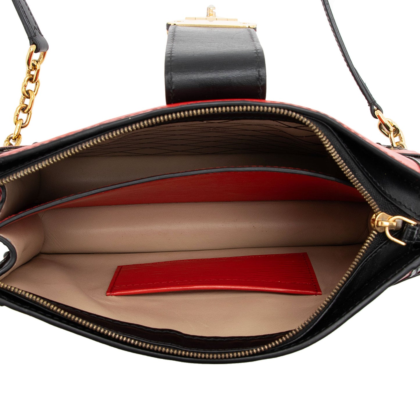 Louis Vuitton Epi Leather Trunk Clutch (SHF-f9WGSU)