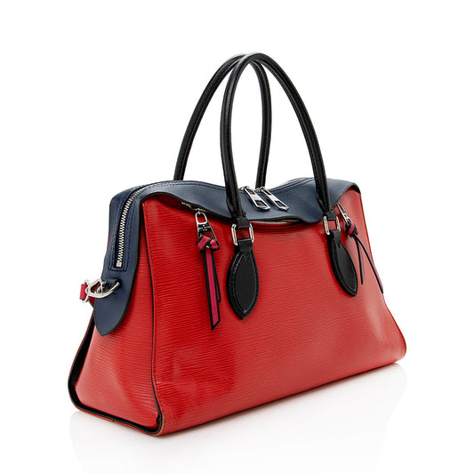 Louis Vuitton Epi Leather Tuileries Satchel (SHF-16583)