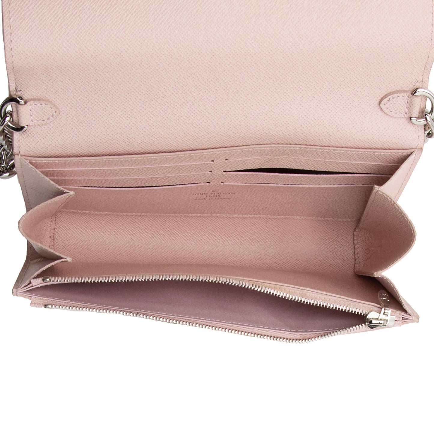 Louis Vuitton Epi Leather Twist Chain Wallet (SHF-22908)