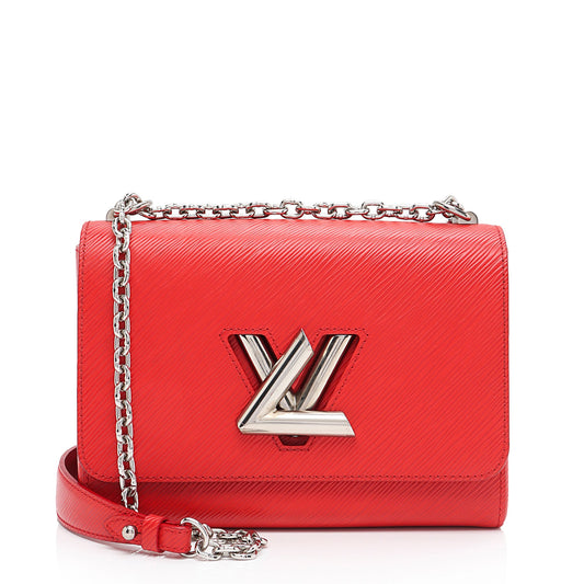 Louis Vuitton Epi Leather Twist MM Shoulder Bag (SHF-Di84Nn)