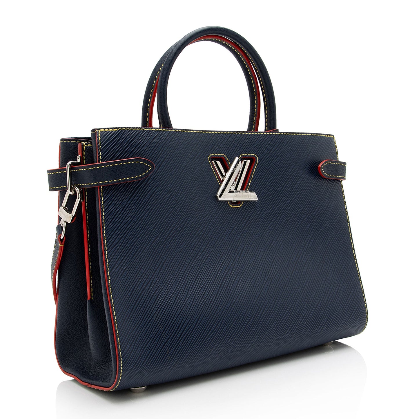 Louis Vuitton Epi Leather Twist Tote (SHF-In7Ftu)