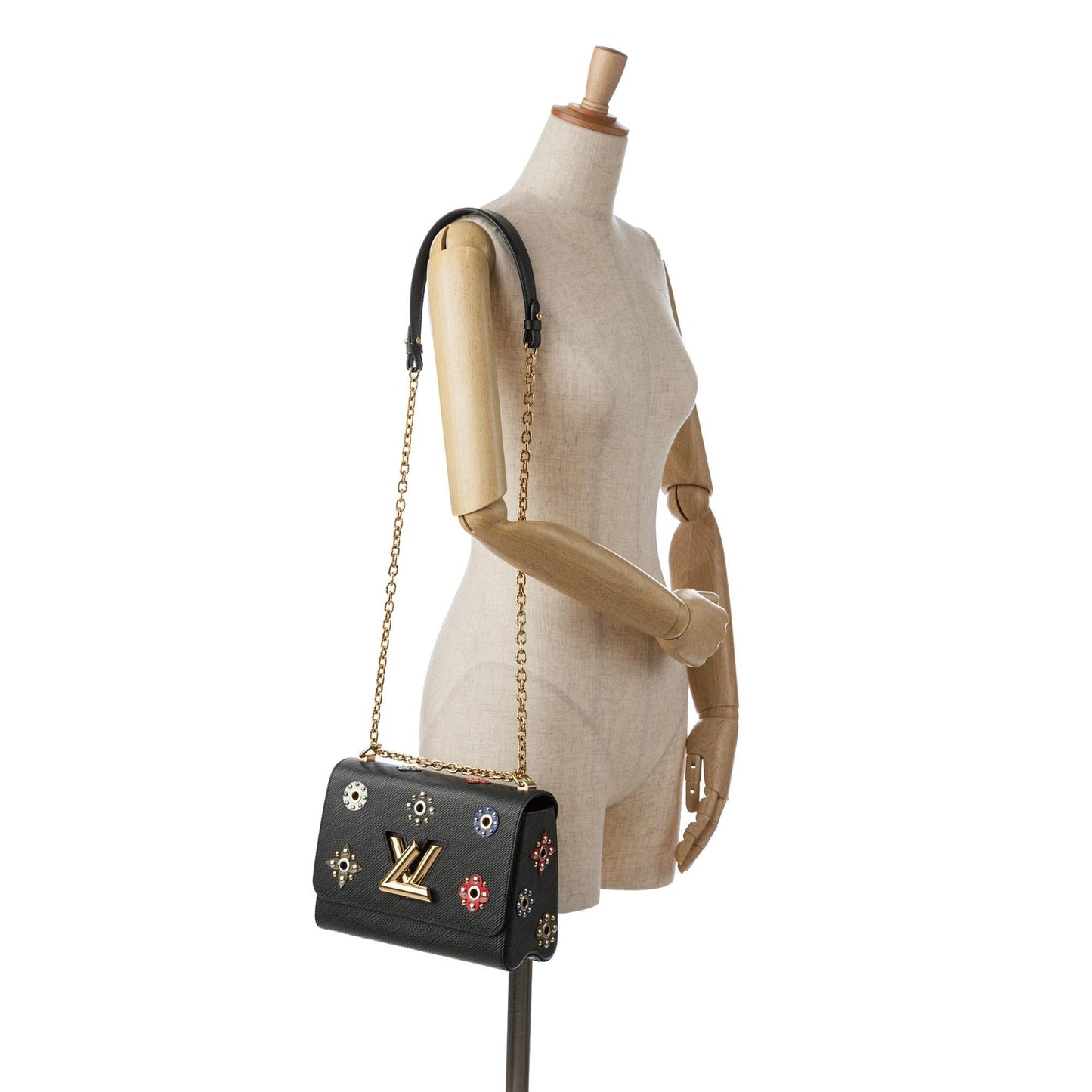 Louis Vuitton Epi Mechanical Flowers Twist MM (SHG-KklEQA)