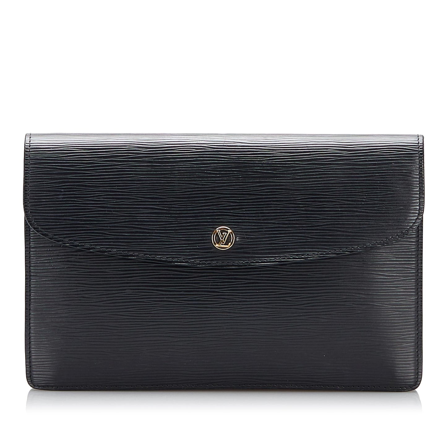 Louis Vuitton Epi Montaigne Clutch (SHG-iTS5fr)
