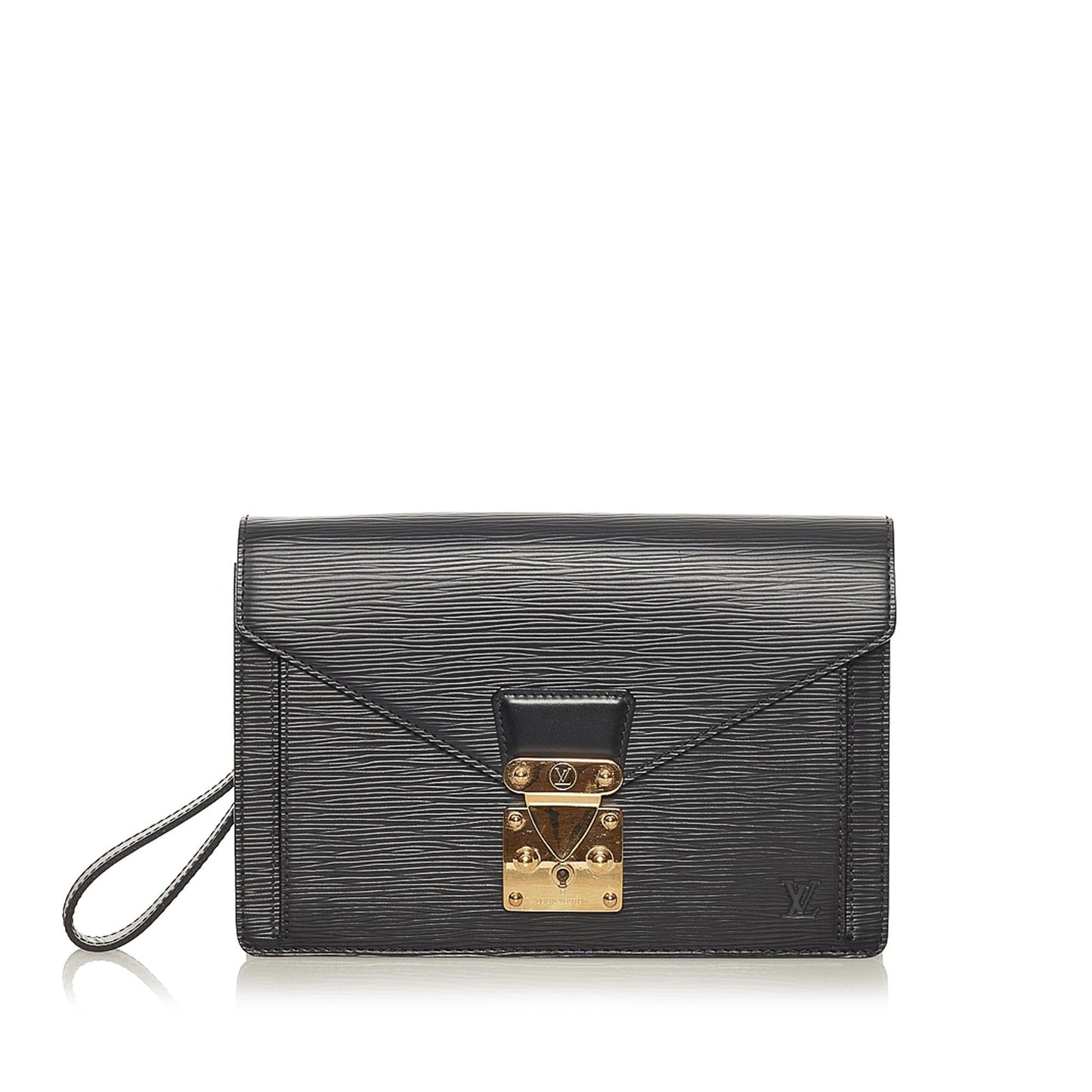 Louis Vuitton Epi Pochette Sellier Dragonne (SHG-27831)