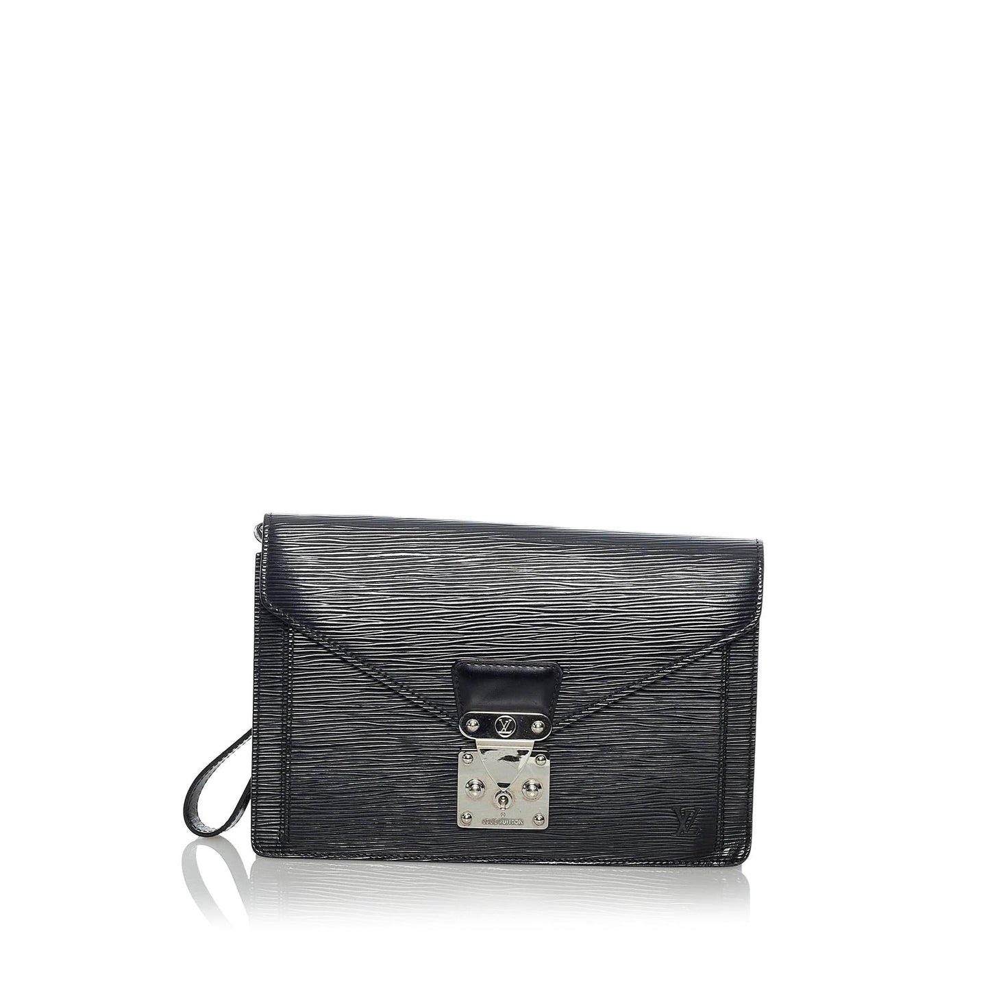 Louis Vuitton Epi Pochette Sellier Dragonne (SHG-29600)