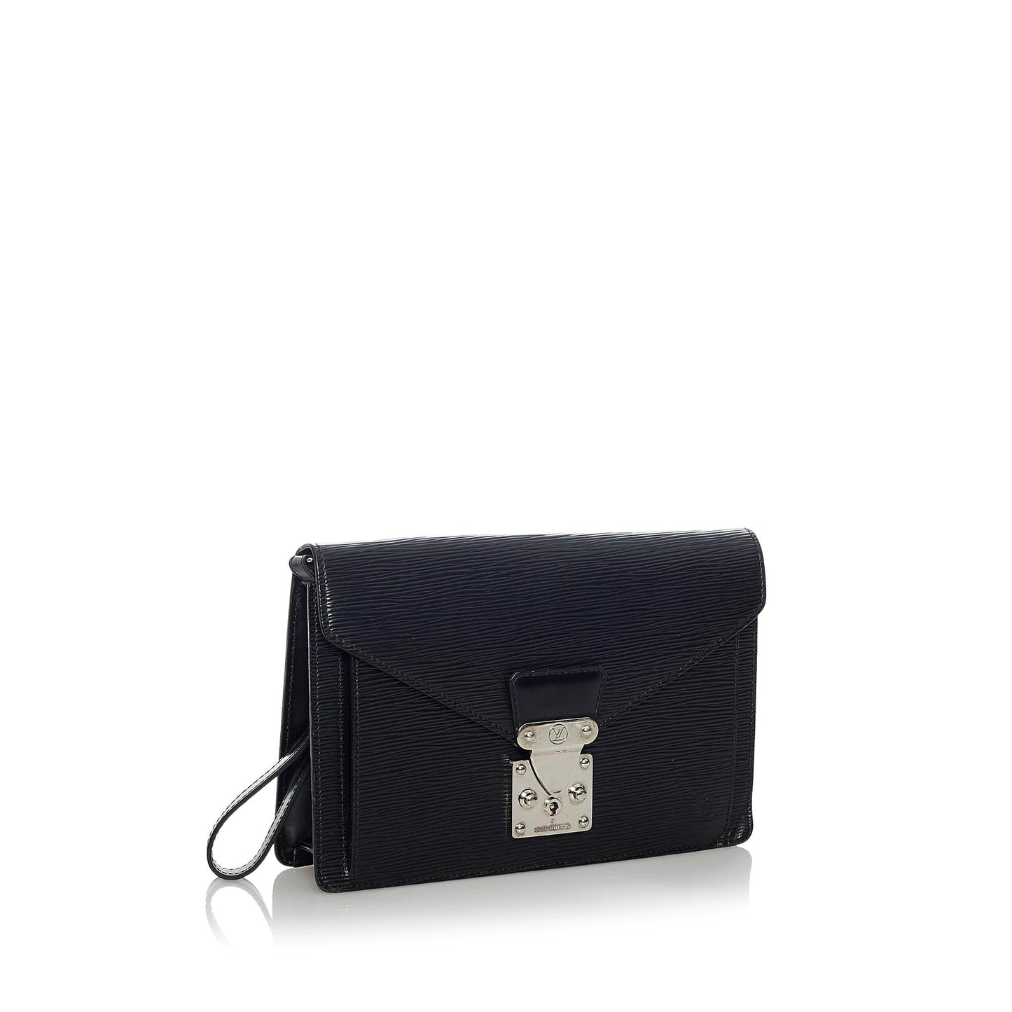 Louis Vuitton Epi Pochette Sellier Dragonne (SHG-29600)