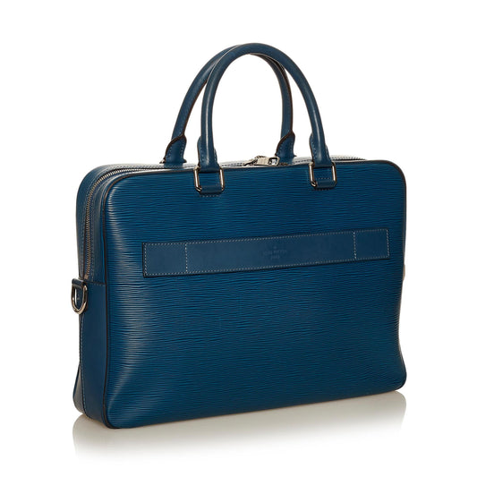 Louis Vuitton Epi Porte Documents Briefcase (SHG-29414)