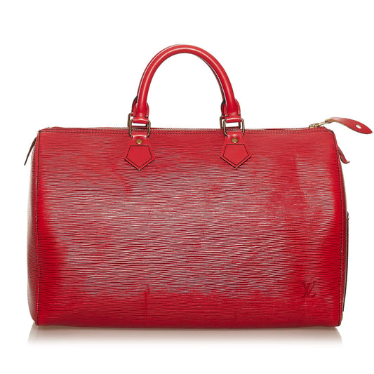 Louis Vuitton Epi Speedy 35 (SHG-29301)
