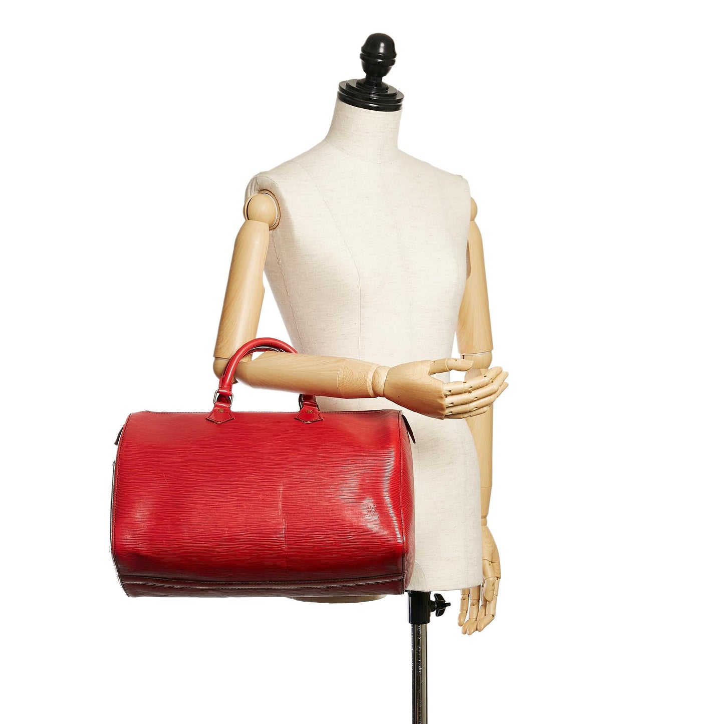 Louis Vuitton Epi Speedy 35 (SHG-29301)