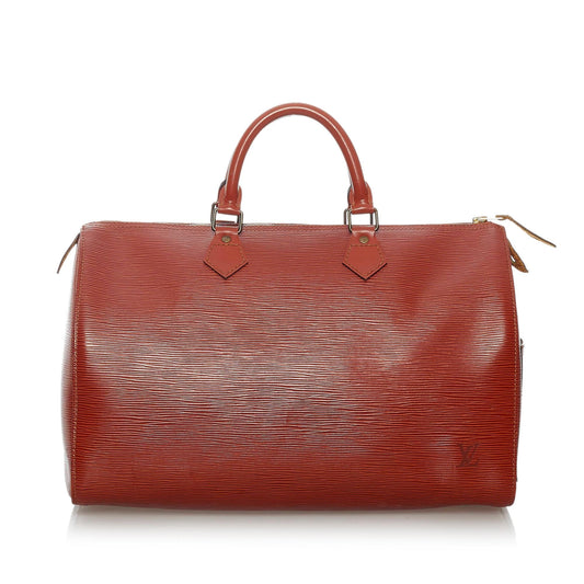 Louis Vuitton Epi Speedy 35 (SHG-29318)